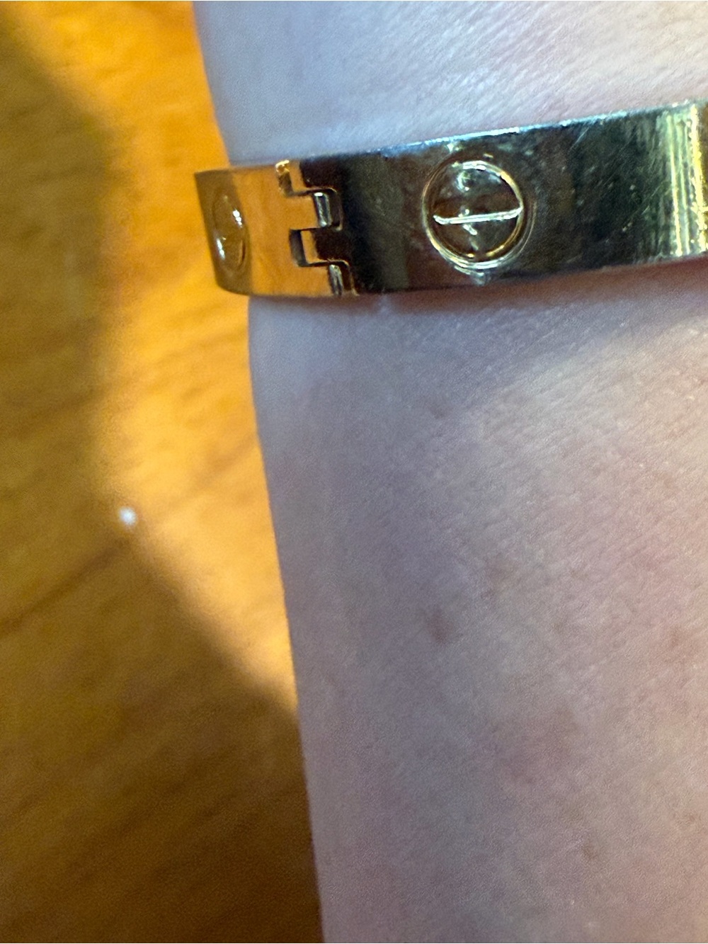 24HRS‼️Vintage 1970 Cartier x Charles Revson / Aldo Cipullo LOVE Bracelet. - Picture 6 of 9